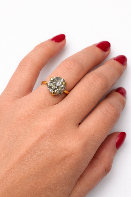 Pyrite Small Ring