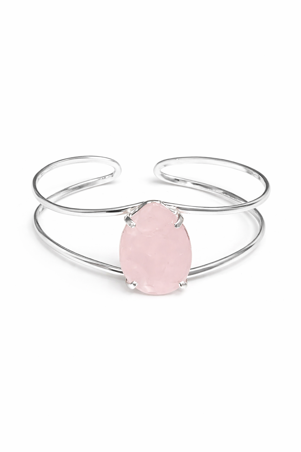 Rose Quartz Drop Bracelet