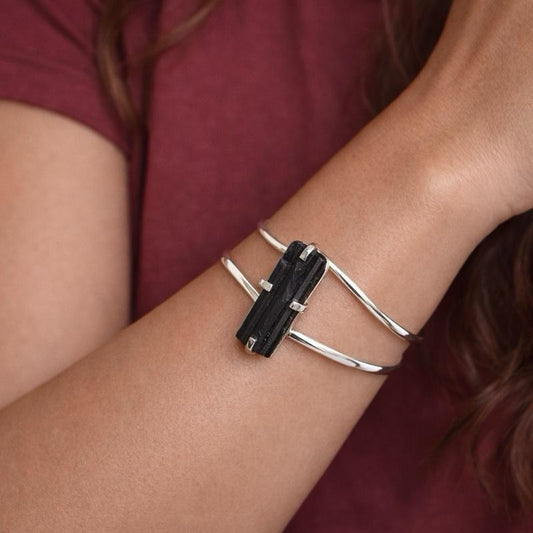 Handmade Black Tourmaline Bracelet