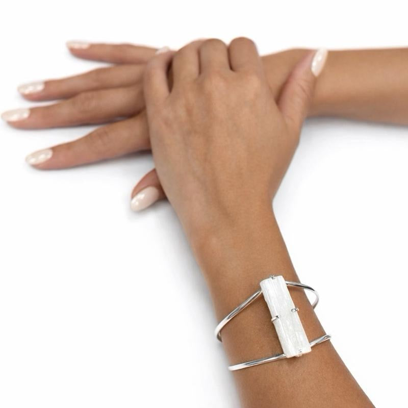 Selenite Bracelet – Adjustable