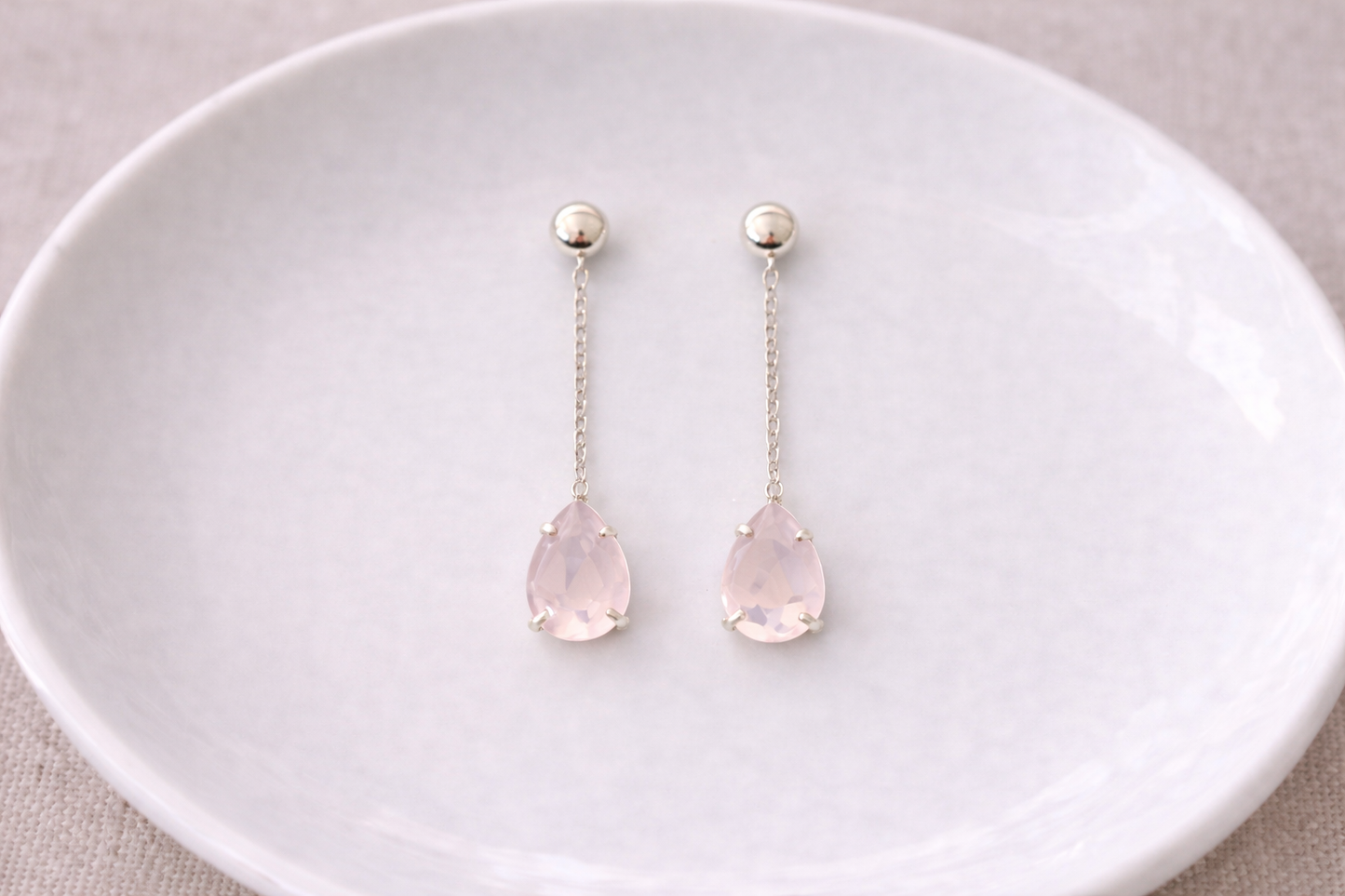 Everyday Elegance Gemstone Earrings Set Rose Quartz · Blue Topaz ·