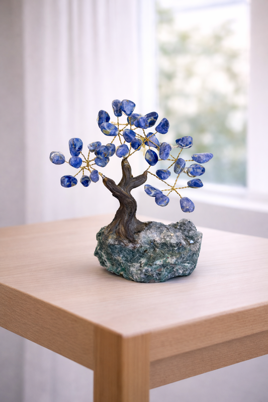 Sodalite & Amethyst Tree of Insight