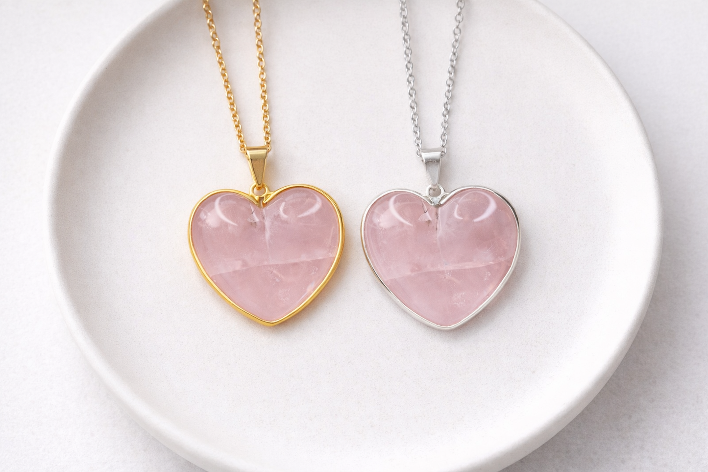 Rose Quartz Love Necklace