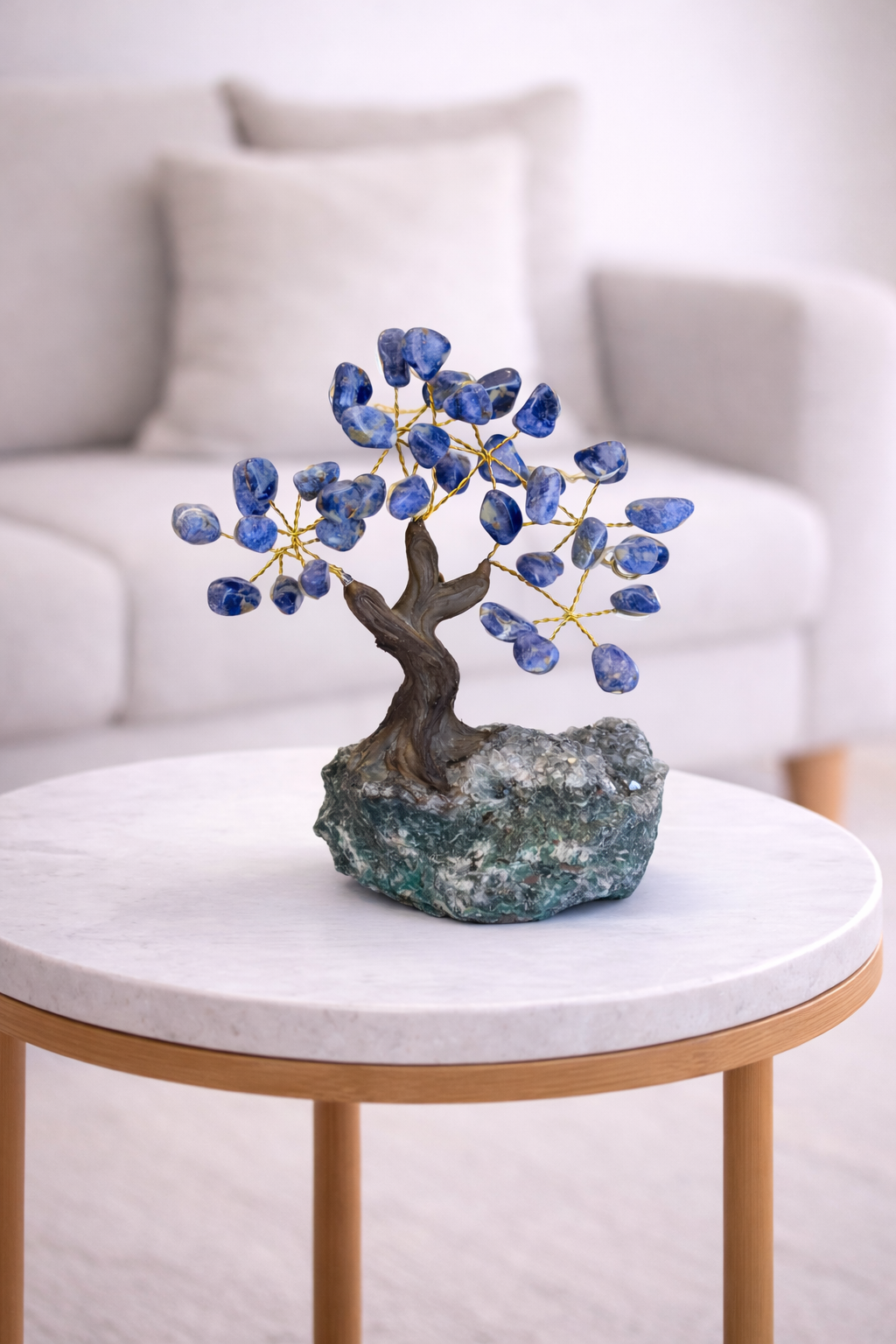 Sodalite & Amethyst Tree of Insight