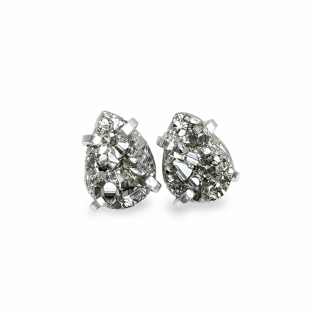 Pyrite Stud Earrings