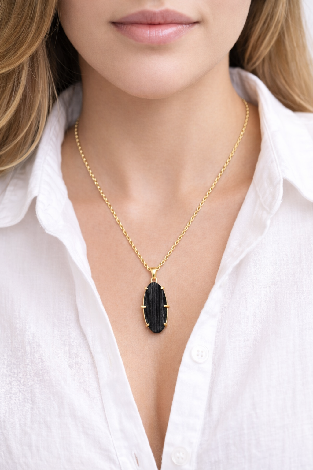 Black Tourmaline Necklace