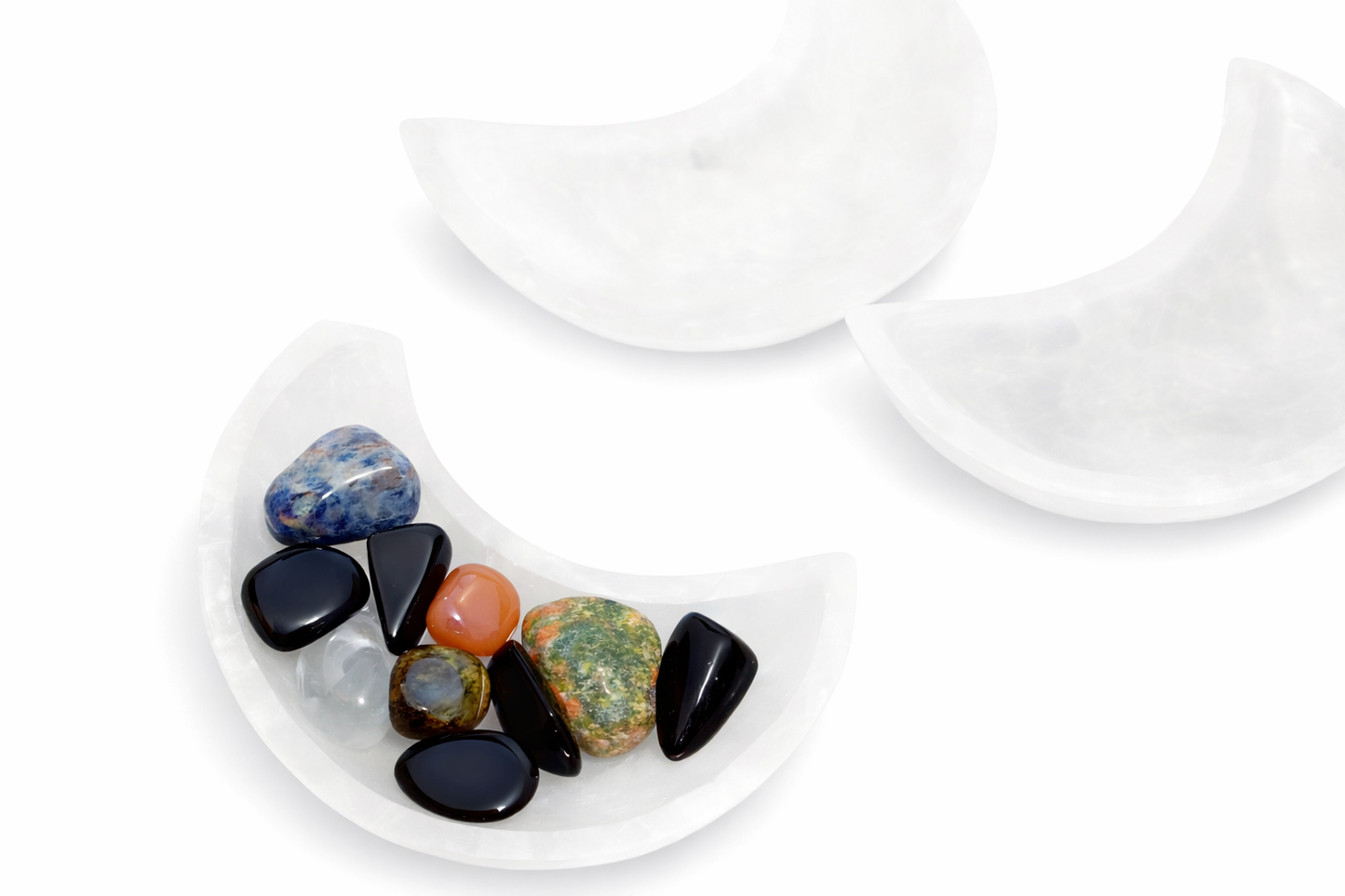 Crescent Moon Selenite Bow