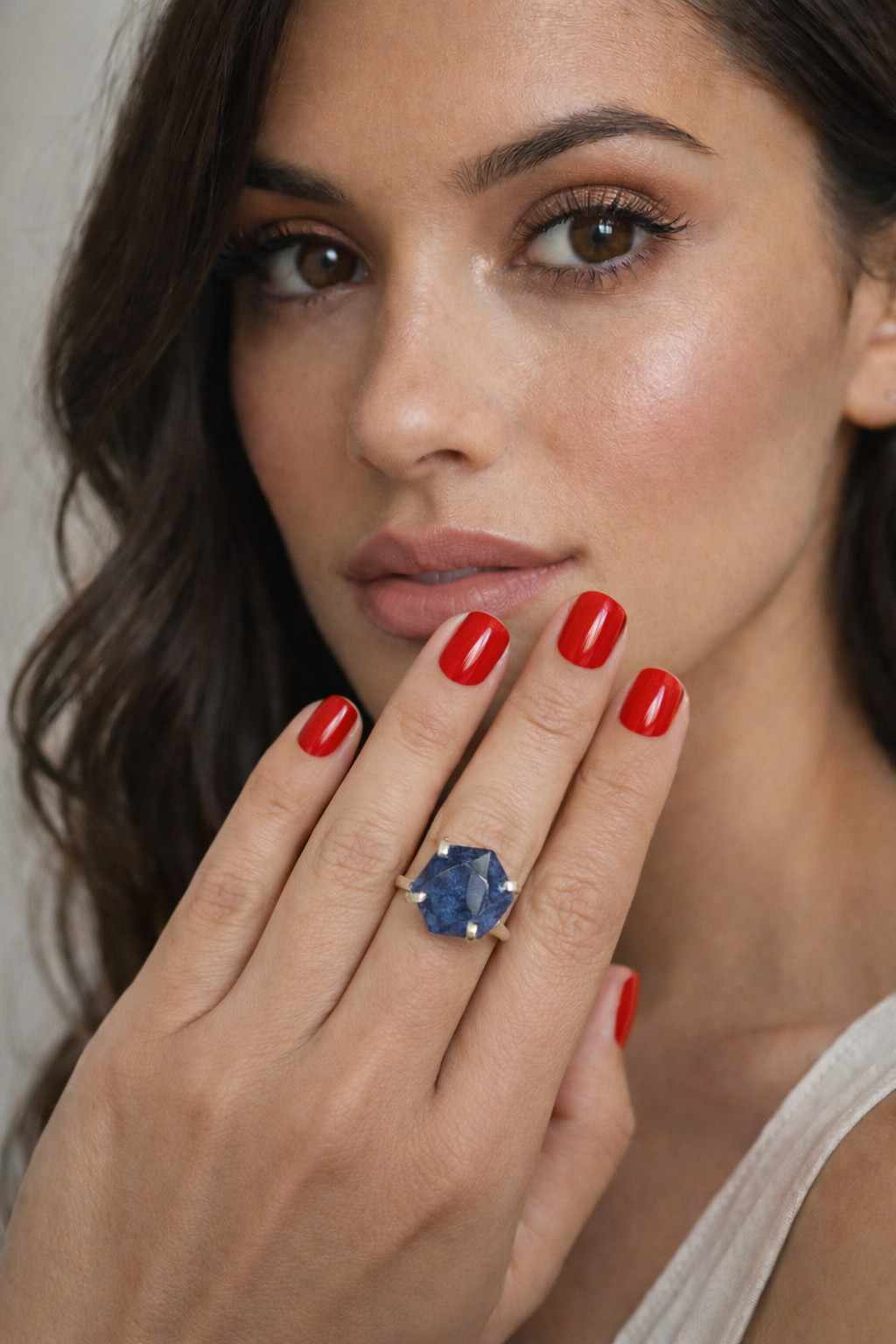 Sodalite Ring (Size 5-8)