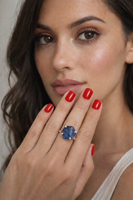 Sodalite Ring (Size 5-8)