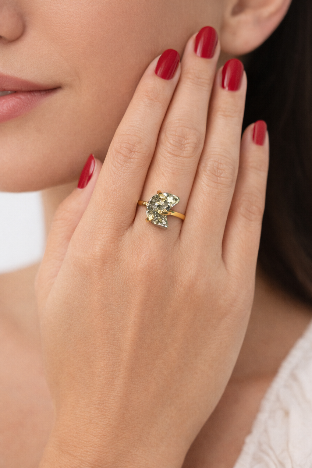 Pyrite Small Ring