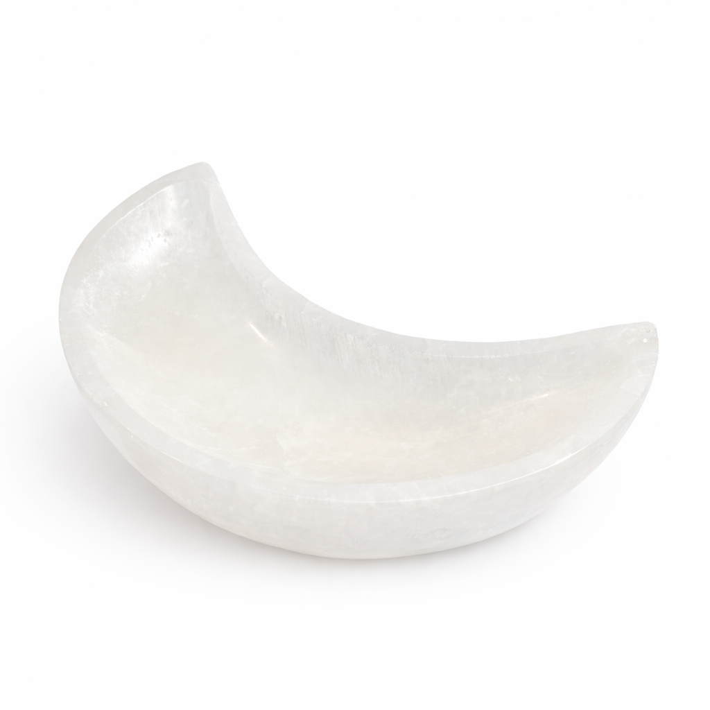 Crescent Moon Selenite Bow