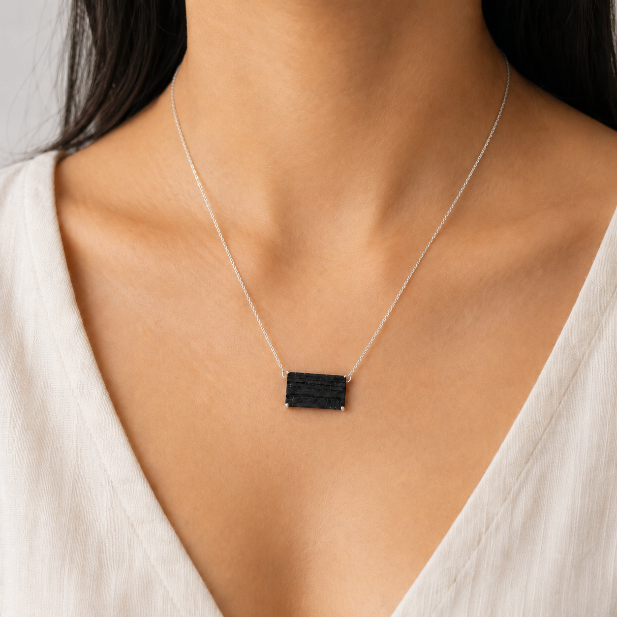 Black Tourmaline Necklace