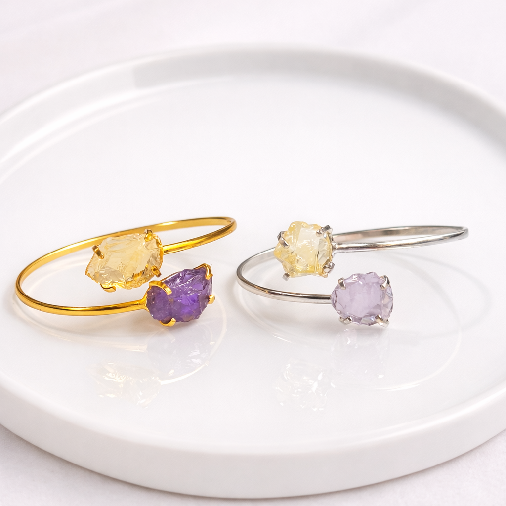 Amethyst & Citrine Bracelet