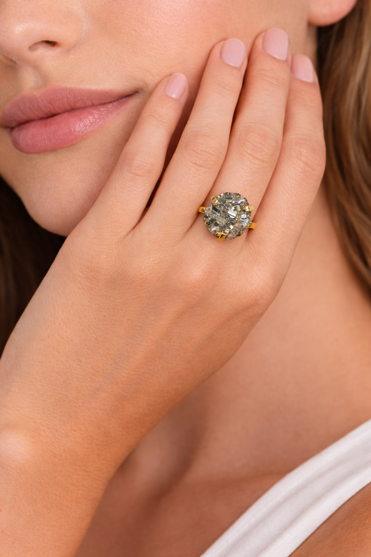 Pyrite Small Ring