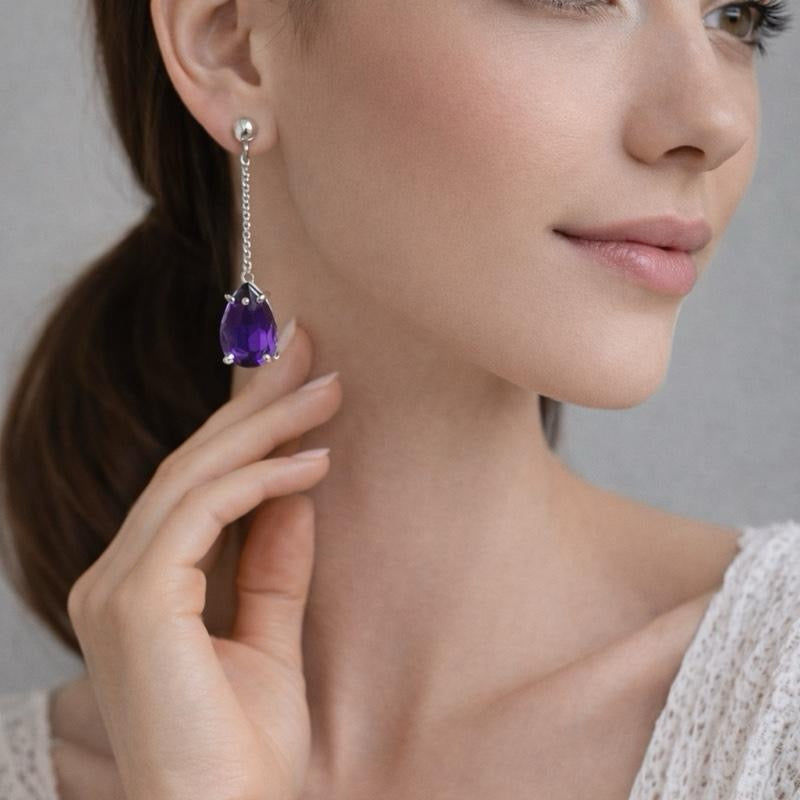 Everyday Elegance Gemstone Earrings Set Rose Quartz · Blue Topaz ·