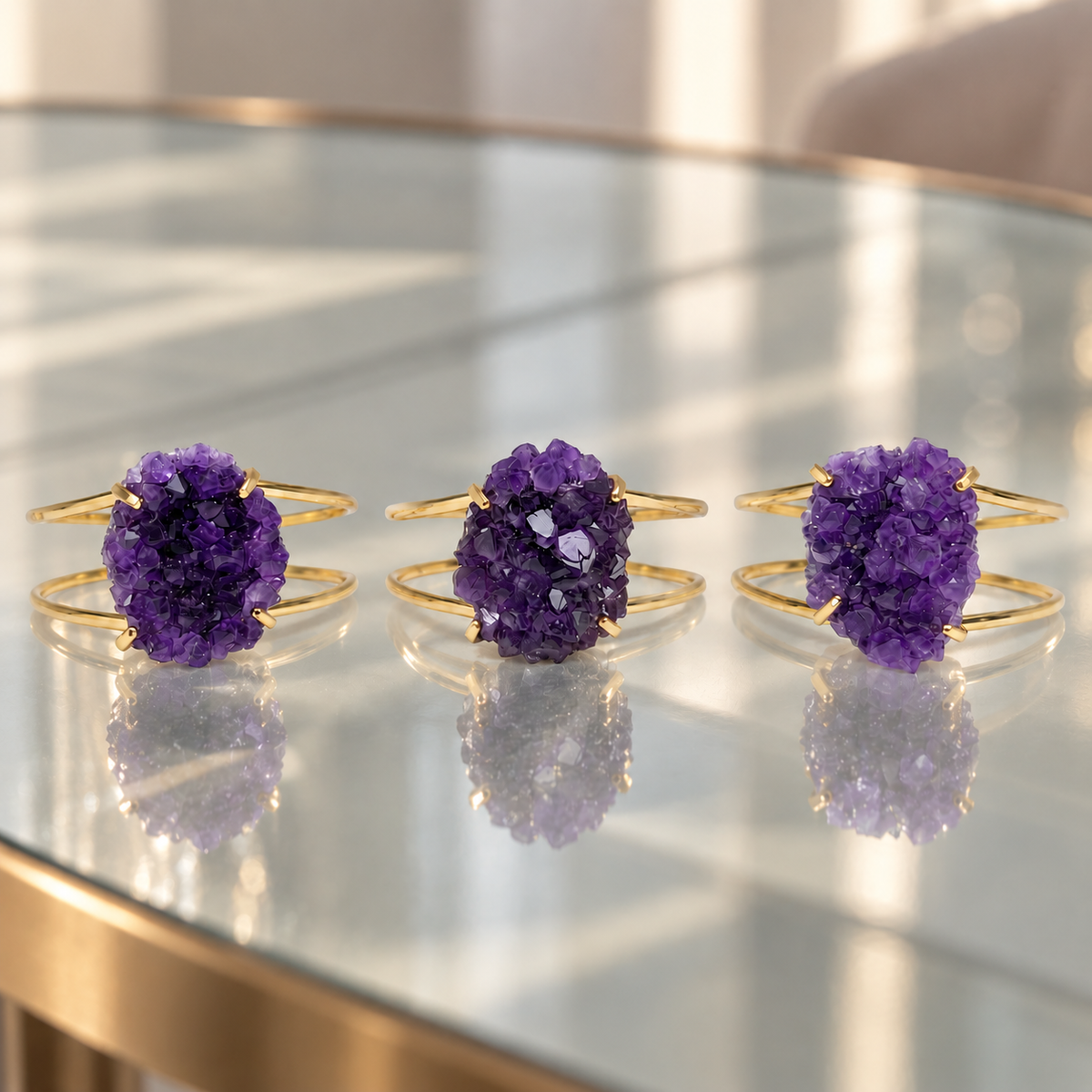 Amethyst Bracelet – February Birthstone