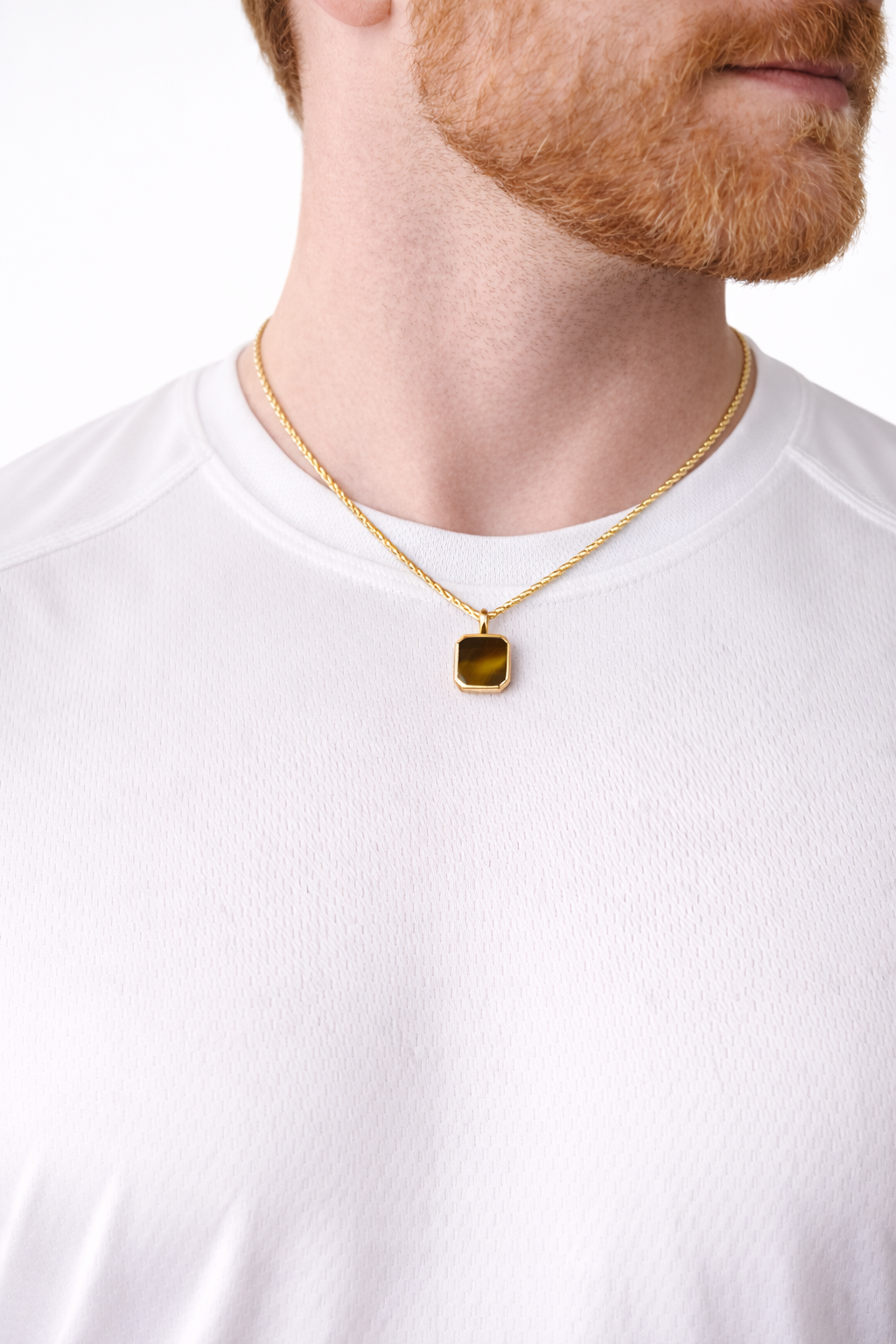 Tiger’s Eye Men Handmade Necklace