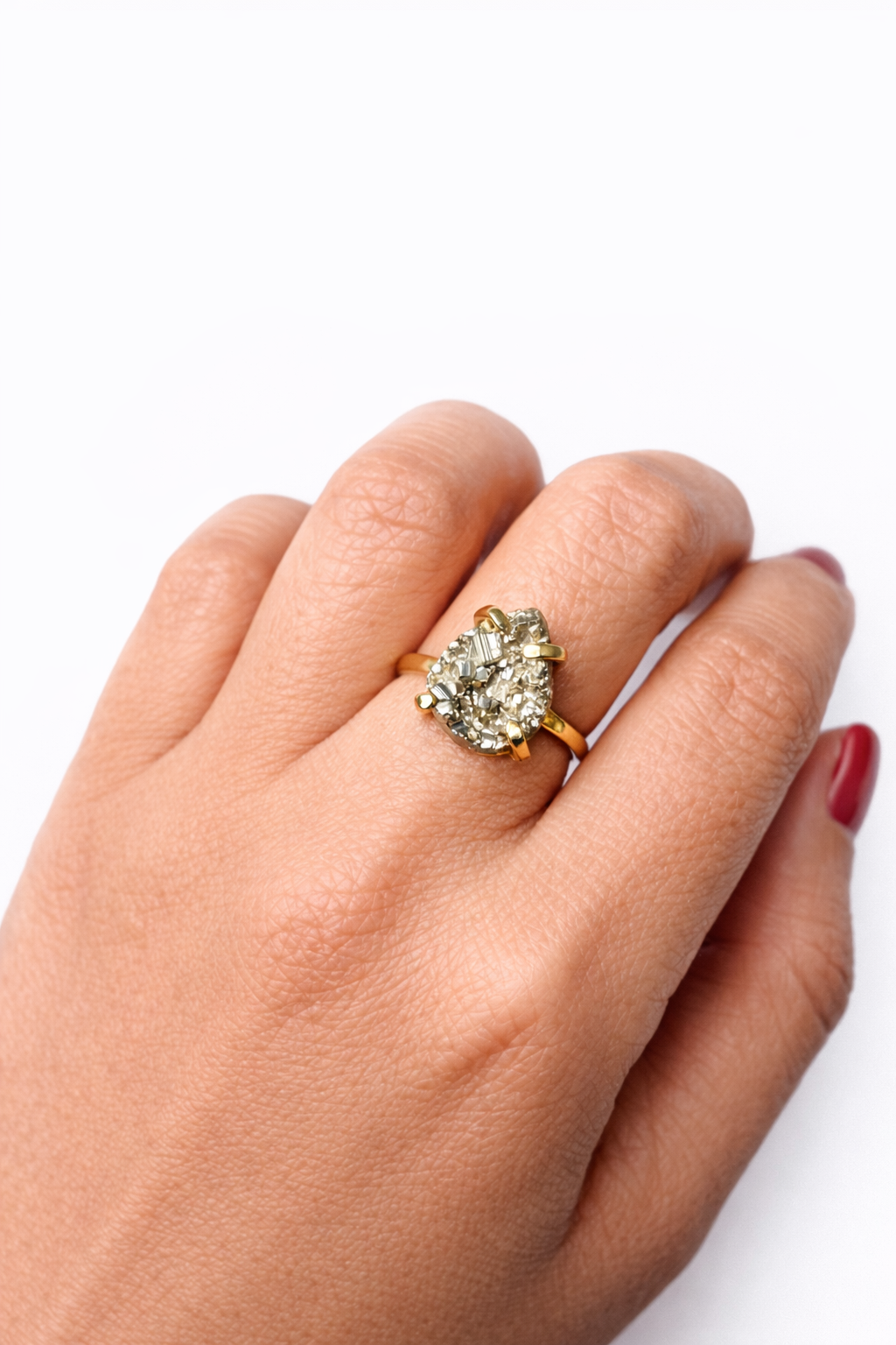 Pyrite Small Ring