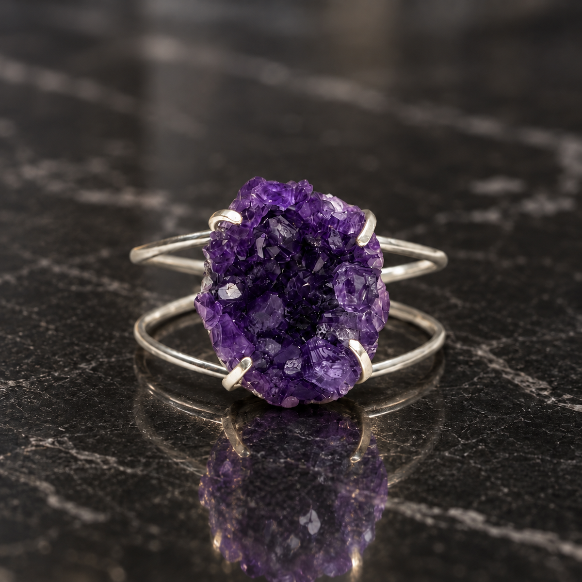 Amethyst Bracelet – February Birthstone