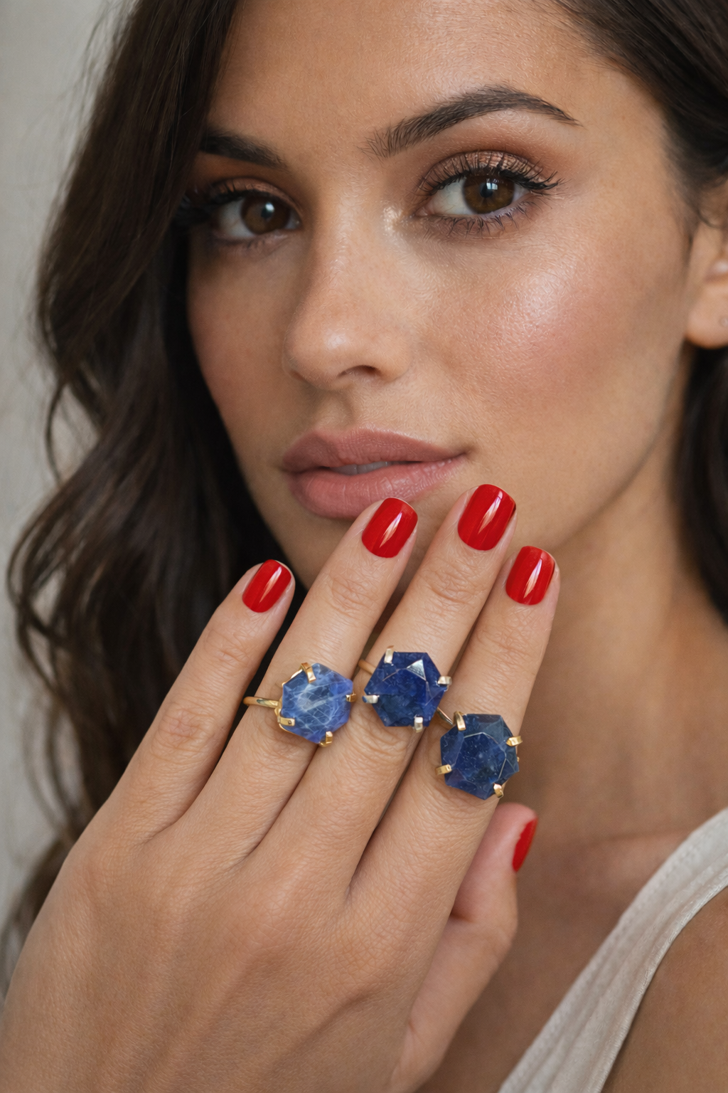 Sodalite Ring (Size 5-8)