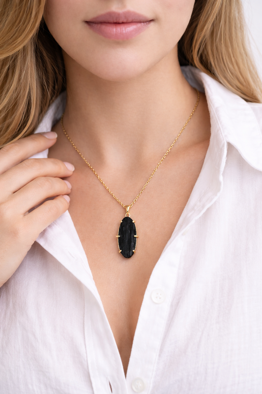 Black Tourmaline Necklace