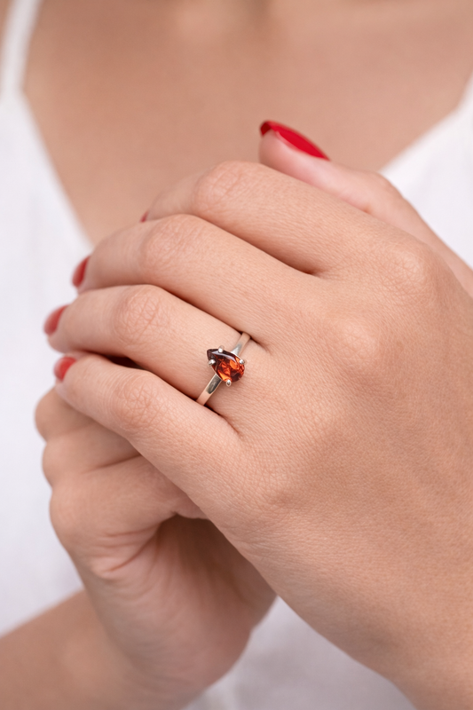 Garnet Ring – January Birthstone