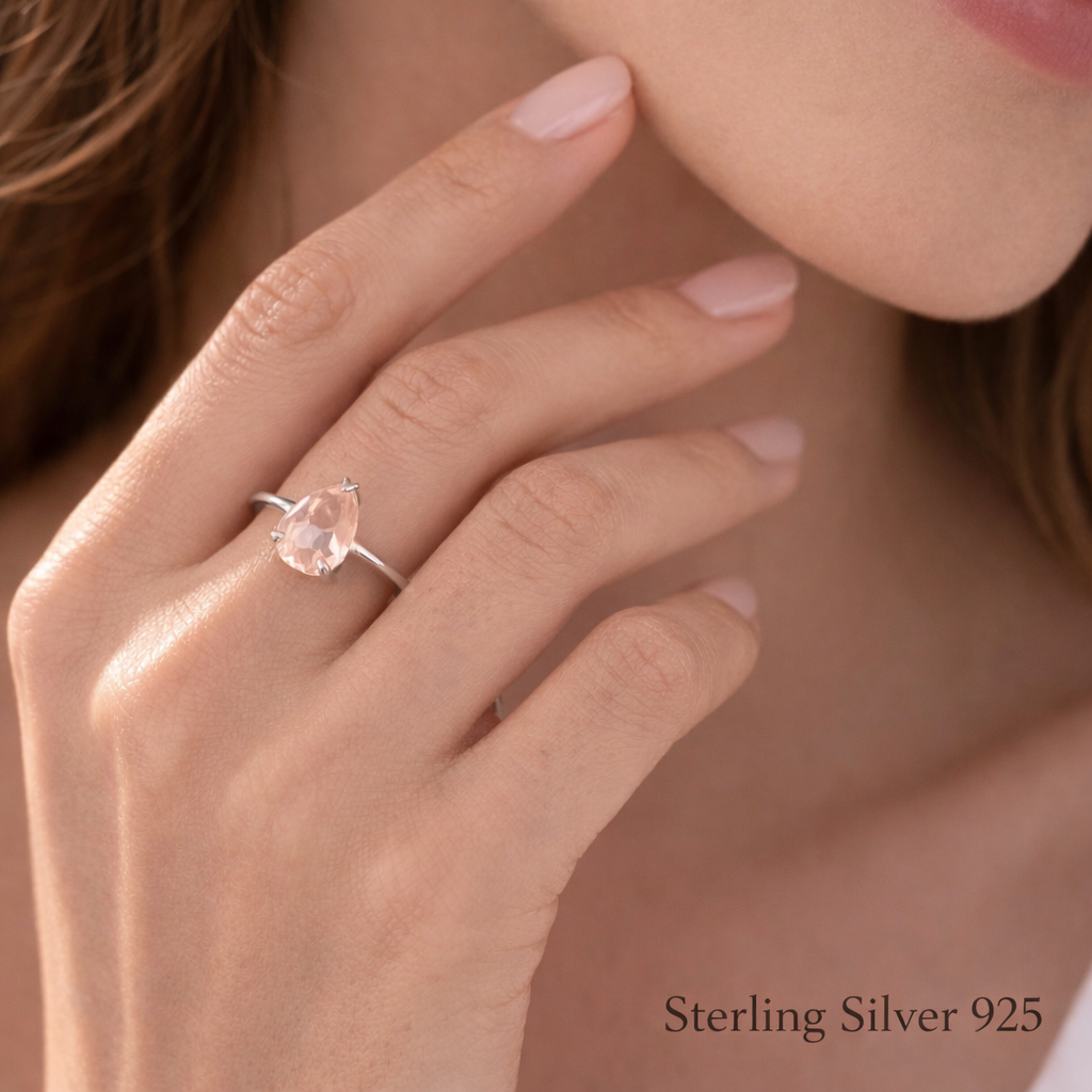 Rose Quartz Ring