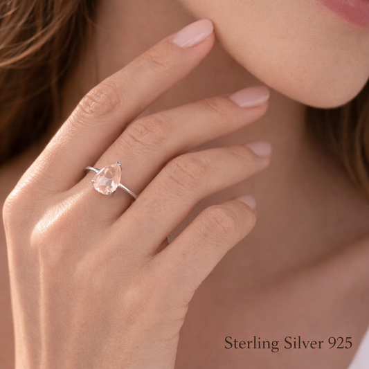 Rose Quartz Ring