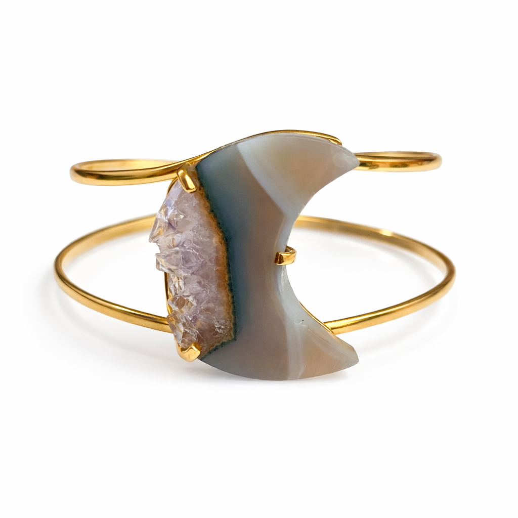 Amethyst Slice Bracelet