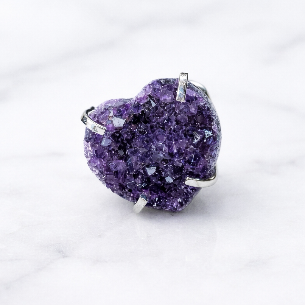 Amethyst Cuff Ring